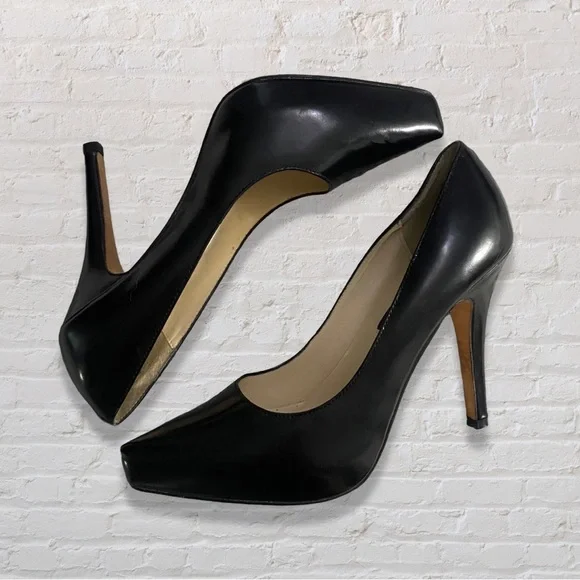 Steven by Steve Madden Patent Leather Black Pumps - Picture 4 of 6